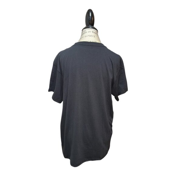 Disney Black Minnie Mouse Happy Meowlloween Glow In The Dark Tee Women's Size XL - Picture 3 of 12